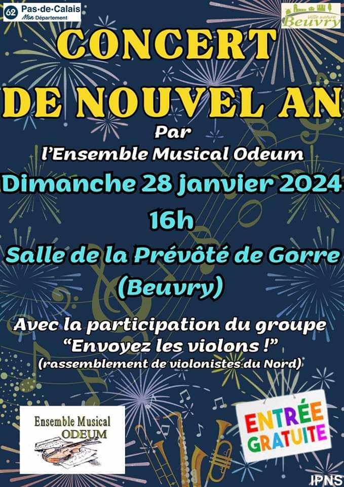 Concert du Nouvel An à Beuvry